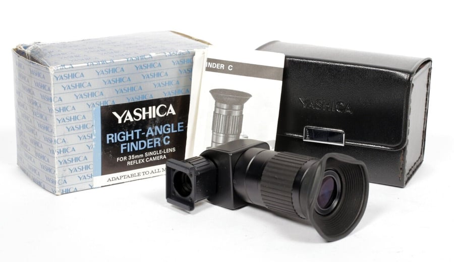 Image of Yashica (Contax) Right angle finder C viewing attachment