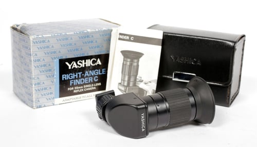 Image of Yashica (Contax) Right angle finder C viewing attachment