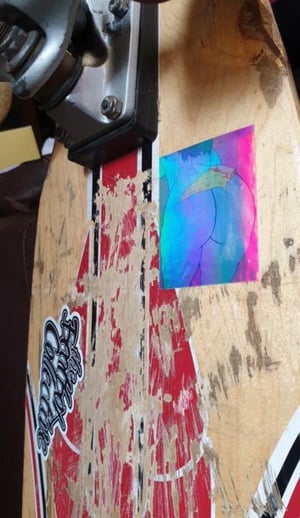 Slice Holographic Sticker