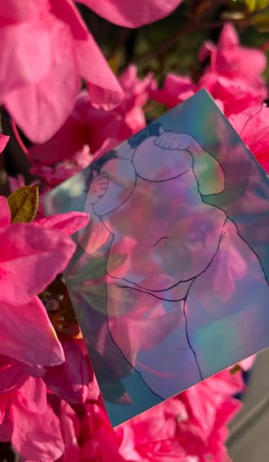 Thumbs Up Holographic Sticker