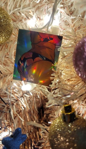 Beach Holographic Sticker