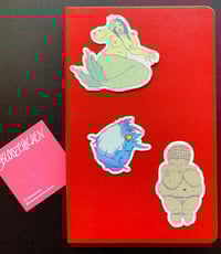 Image 3 of Venus of Willendorf Vinyl Sticker