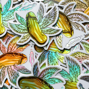 Dong Seraphim Holographic Sticker