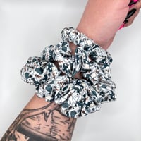 Image 1 of Spooky Mushrooms Scrunchie