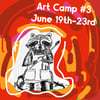 Kids Summer Art Camp #3 June 19th-23rd 
