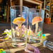 Image of Mushroom Themed Juice Glasses