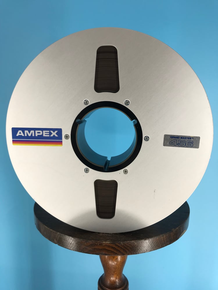 Image of AMPEX 456-97G111 2" X 2500' REEL TO REEL MASTER TAPE - ONE PASS