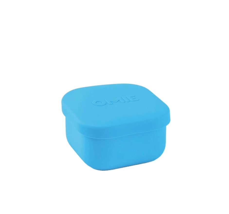 Omie OmieSnack Silicone Snack Container Blue