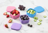 Image 5 of Omie OmieSnack Silicone Snack Container Green