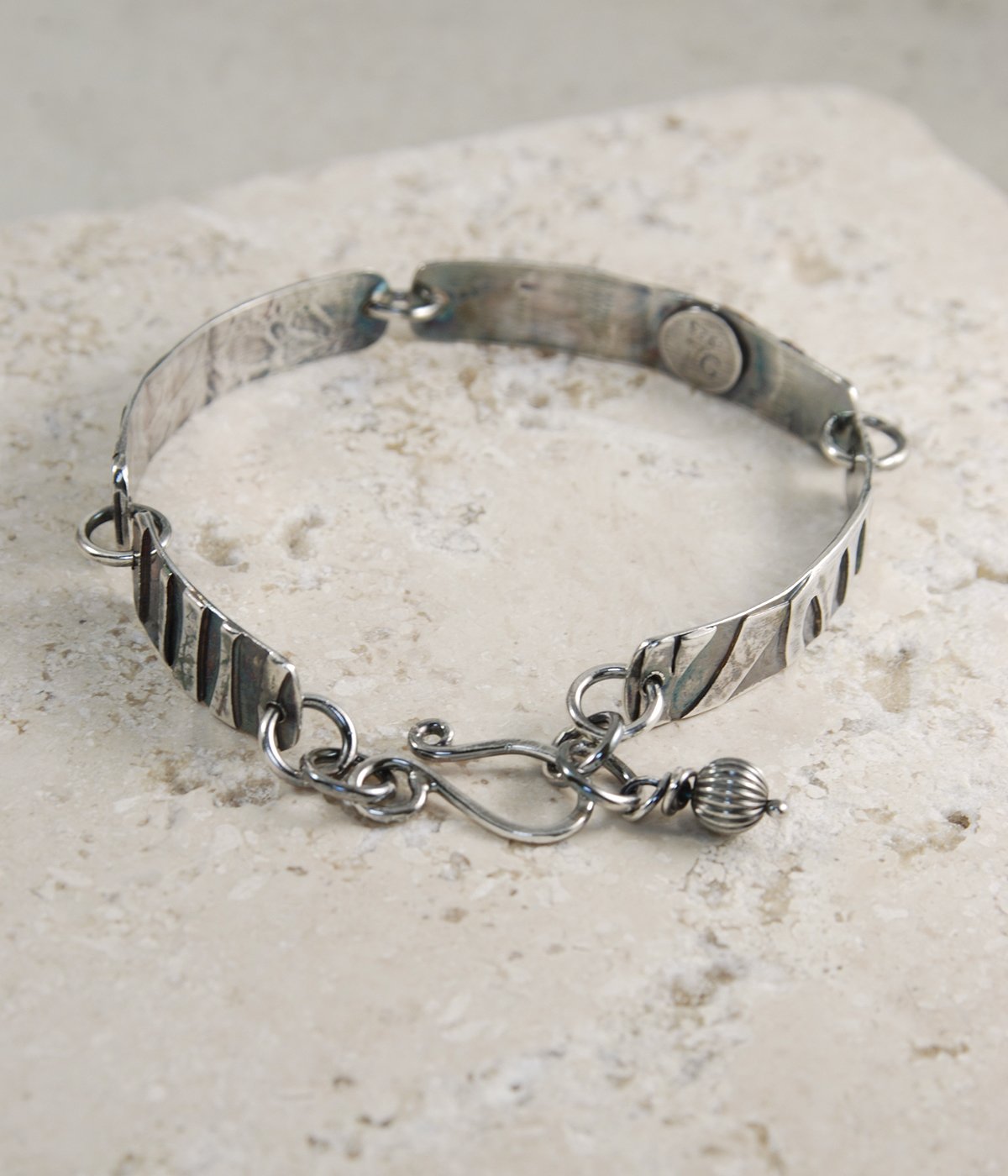 Image of Hand Forged Link Bracelet