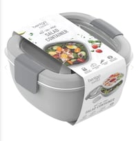 Image 1 of Bentgo Salad All in One Salad Container Grey