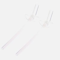 Oasis Kids Insulated Drink bottle 400ml Replacement Sipper and Straw Set of 2