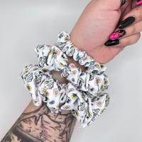 Image 2 of Floral Ghosts Scrunchie