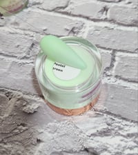 CG acrylic pastel green