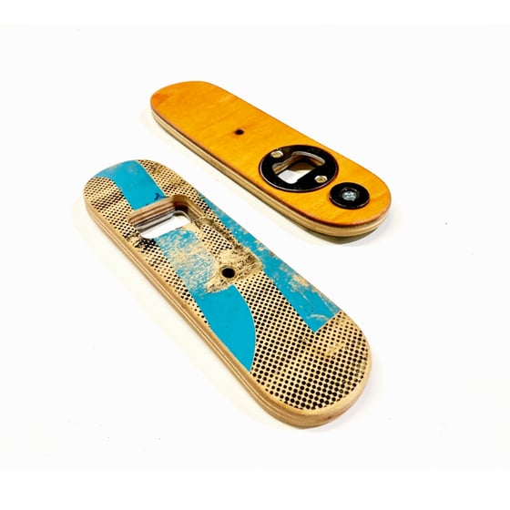Image of SkatePop - Recycled Skateboard Bottle Opener