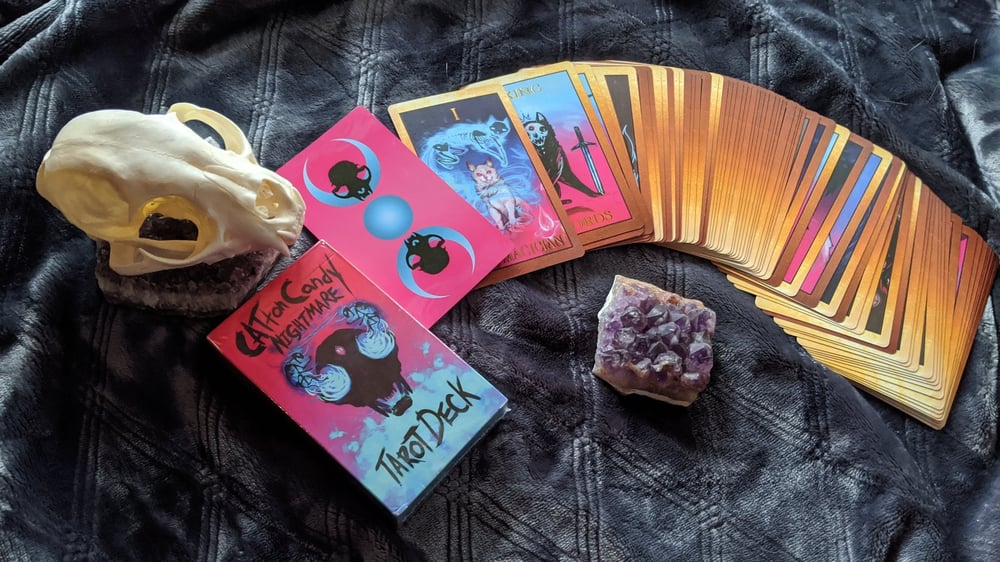 Image of CATton Candy Nightmare Tarot Deck