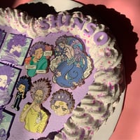 Image 3 of Custom Heart Pincake