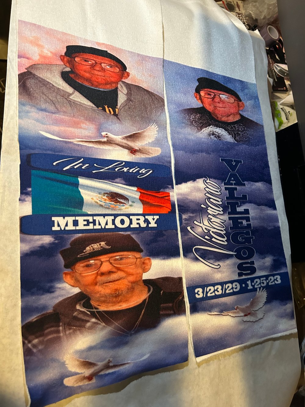 Image of Memorial scarfs and ties
