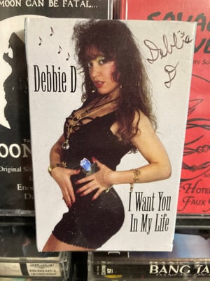 Image of Debbie D. - I Want You In My Life OG sealed / signed cassingle 