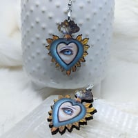 Image 2 of Royal Eye Earrings