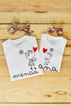 Camiseta/body · amor de hermanos · [ bebé | niño | adulto ] 