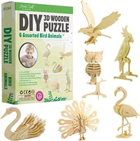 3D Wooden Puzzle