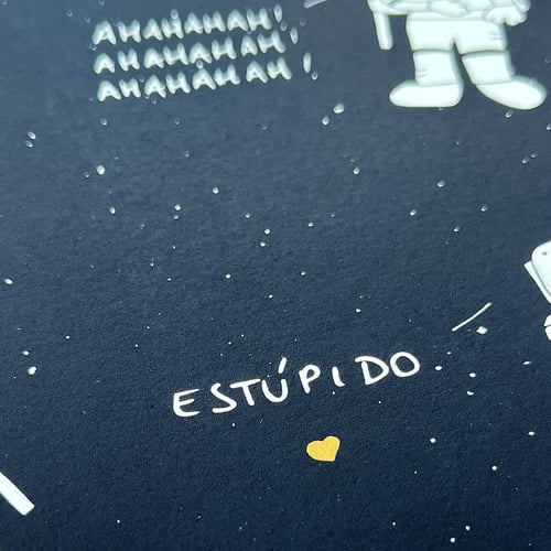 Image of No peito de um astronauta também bate um coração, Hugo van der Ding