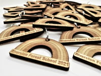 Image 3 of Engraved Wooden Key Rings (Minimum Order 5)