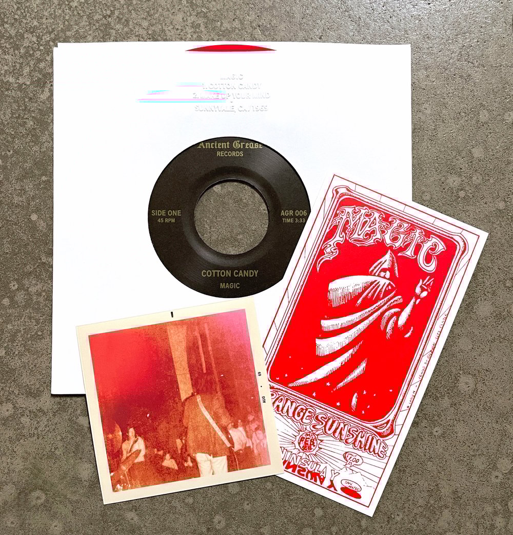 MAGIC •••7"••• RED VINYL - EDITION OF 60