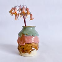 Image 1 of Neapolitan Drip Bud Vase