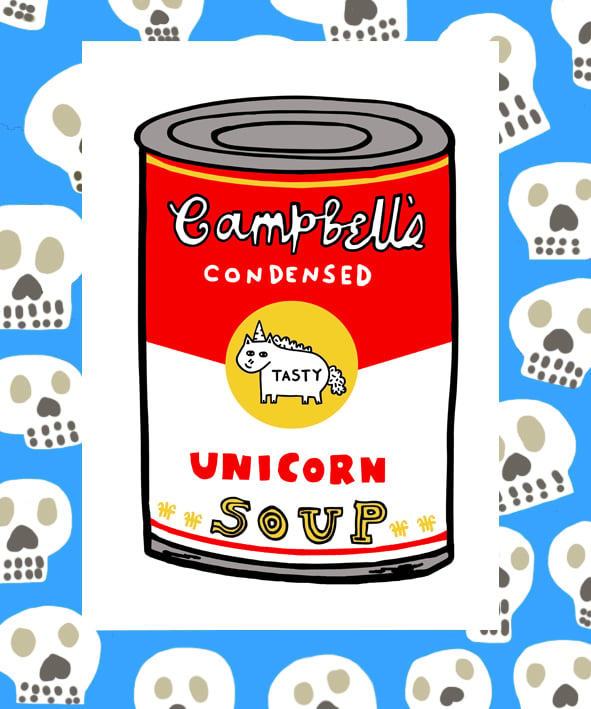 Image of Unicorn Soup Print 