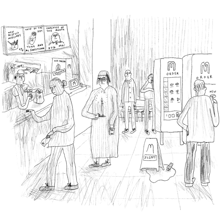 Ye Olde McMidnight Snack (Print)