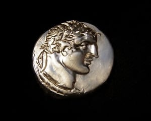 Image of Half Shekel of Tyre, Temple Tax Coin (dated AD 33/34-crucifixion year)