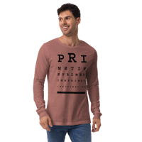 Image 5 of Vision test Unisex Long Sleeve Tee / Test de vision T-shirt unisexe à manches longues