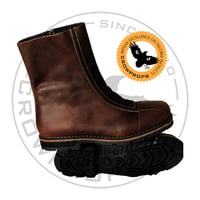 Image 2 of Heavy Infantry Mando Short Boots - STANDARD SIZES and TAILORED too, you choose.