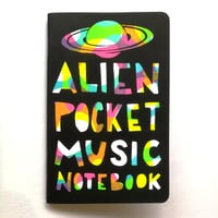 Image 1 of ALIEN POCKET <br>MUSIC NOTEBOOK