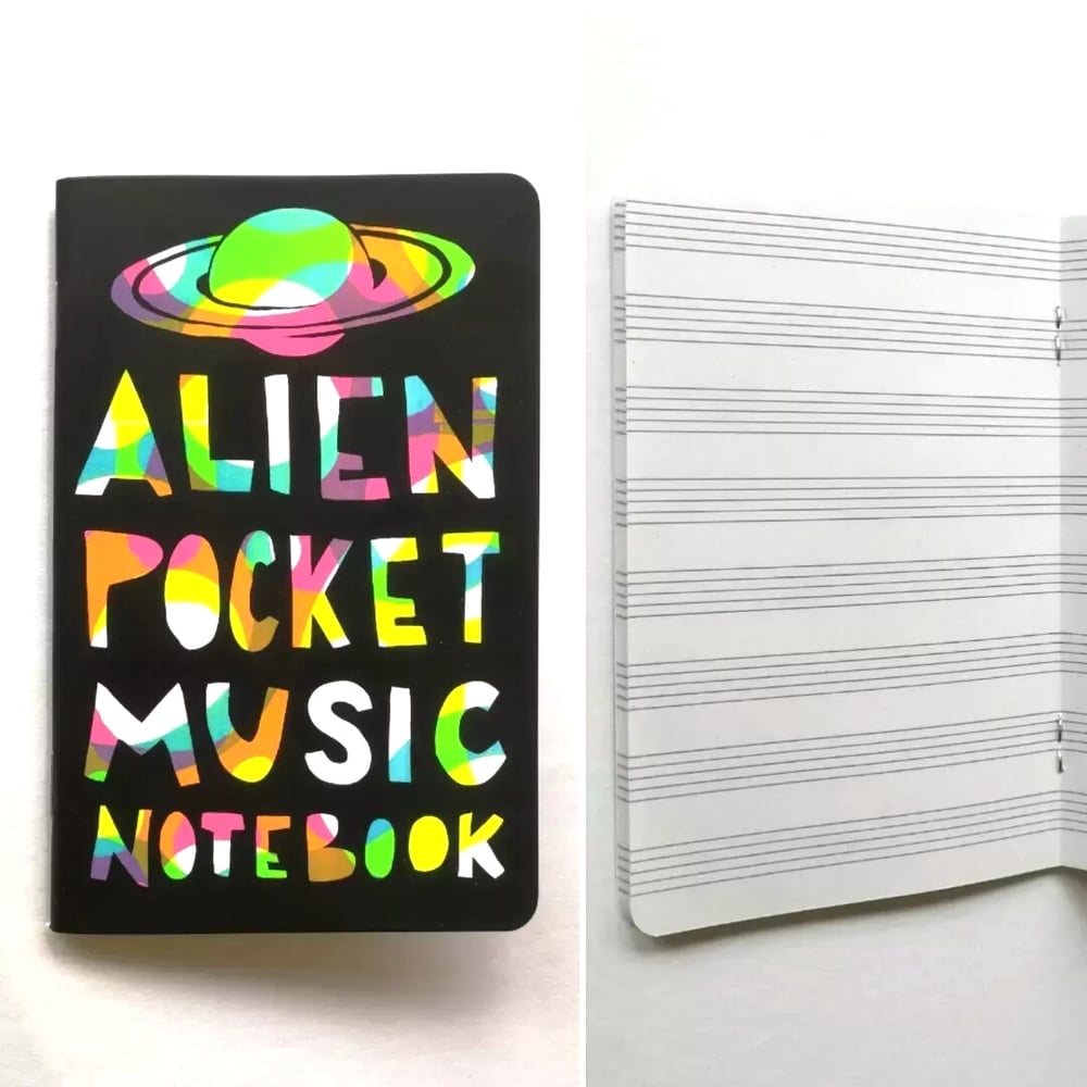 ALIEN POCKET MUSIC NOTEBOOKS