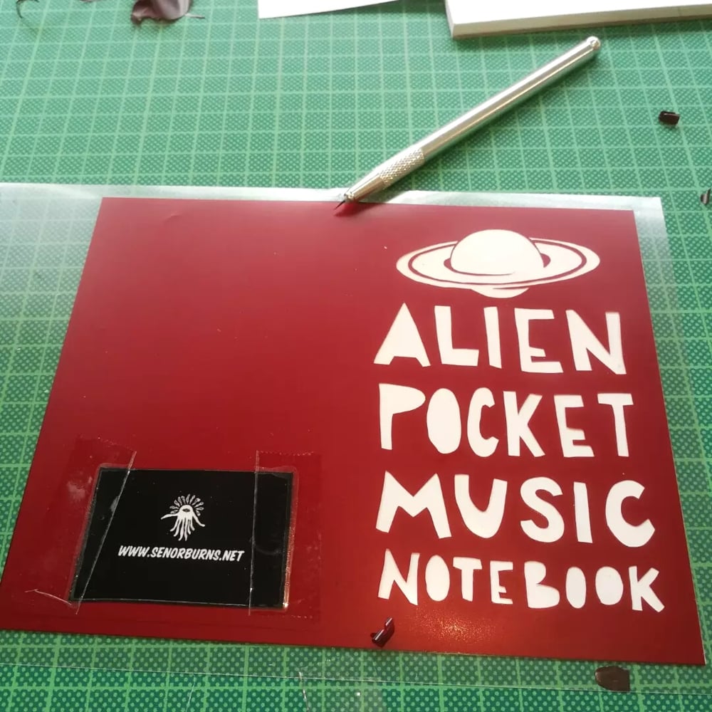 ALIEN POCKET MUSIC NOTEBOOKS