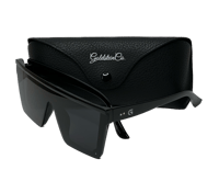 Unisex Oversized Square Sunglasses Black