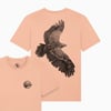 Eagle Back Print T-Shirt Organic Cotton