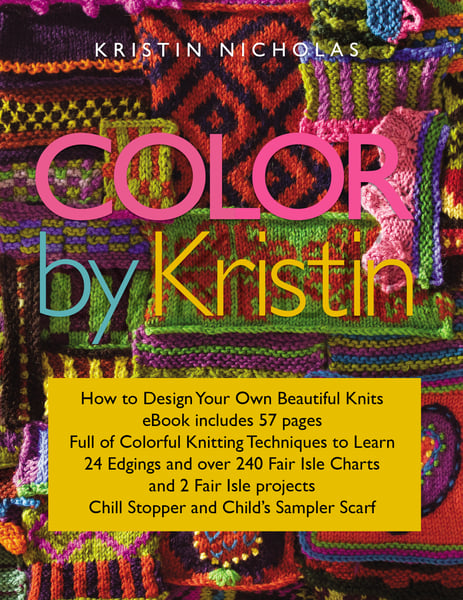 Image of KNIT PDF - Color By Kristin eBook 