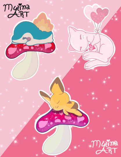 Pokémon: Mew Stickers