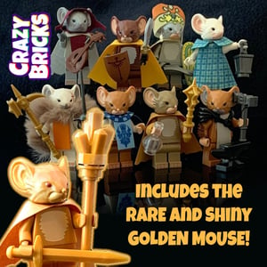 FULL SET - Mouse Guard 3 - INCLUDES GOLD MOUSE