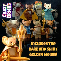 Image 1 of FULL SET - Mouse Guard 3 - INCLUDES GOLD MOUSE