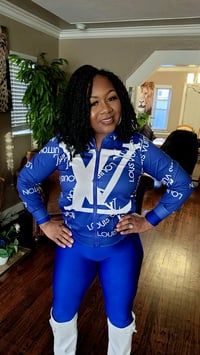 Image 1 of Royal Blue LV 💙 Jacket 