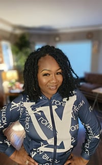 Image 2 of Navy LV Jacket 