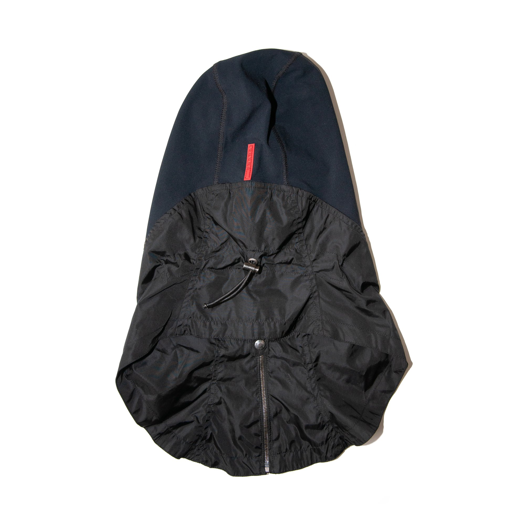 Image of Prada Sport Black Nylon Balaclava 