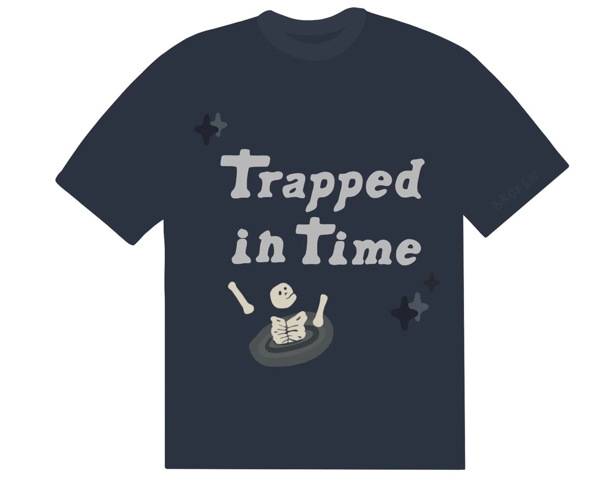 BROKEN PLANET TRAPPED IN TIME T-SHIRT | Sheffield Rubber