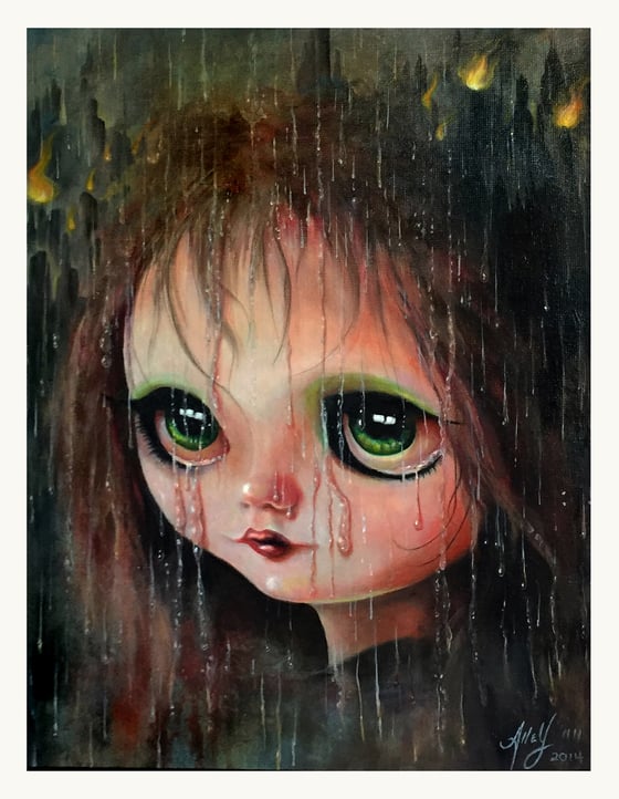 Image of “Acid Rain” Print limited edition 