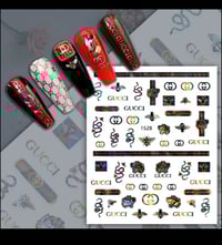 Image 2 of Gucci nail stickers 